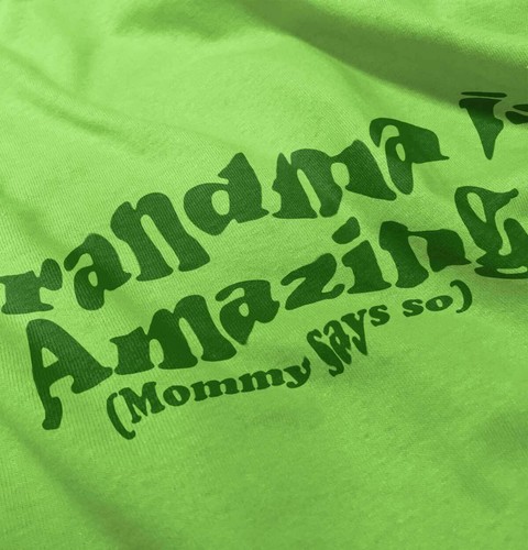 Nana Grandma Is Amazing Grammy Shower Gift Toddler Boy Girl Youth T Shirt Tee - 第 5/13 張圖片
