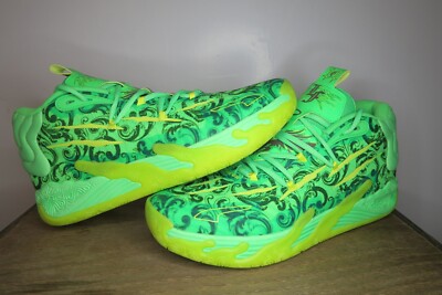 PUMA LAMELO MB.03 La France Green/Yellow RARE 379233-01 Men