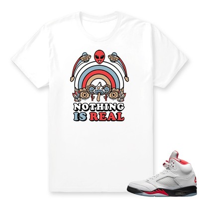 Match Jordan 5 Retro Fire Red 