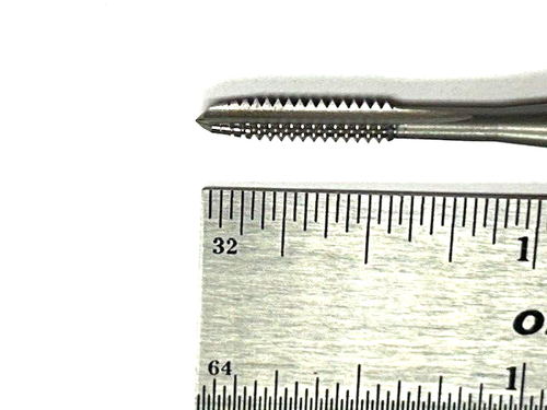 6-32 3 FLUTE GH3 H.S.S. STRAIGHT FLUTE PLUG HAND TAP OSG  1023700 - Foto 4 di 6