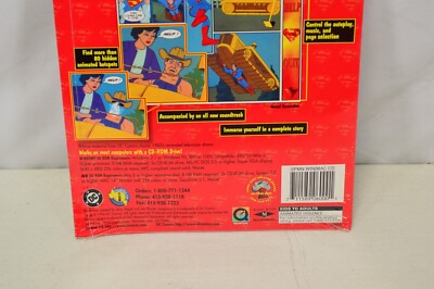 CD-ROM Superman Mysterious Mr. Mist Windows/Mac Scellé