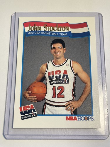1991 NBA Hoops Basketball John Stockton Card EBay