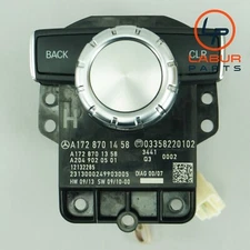 +B290 W218 MERCEDES 12-20 CLS SLC SLK RADIO NAVIGATION HEAD UNIT CONTROL KNOB