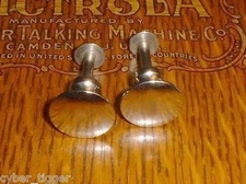 Victor Victrola Two (2) Cabinet Door Knobs VV-VIII,IX,X,XI,100,210,220,260,400
