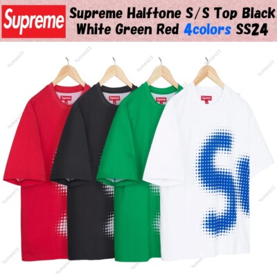 Supreme Halftone S/S シャツ white シュプリーム s-l400.jpg