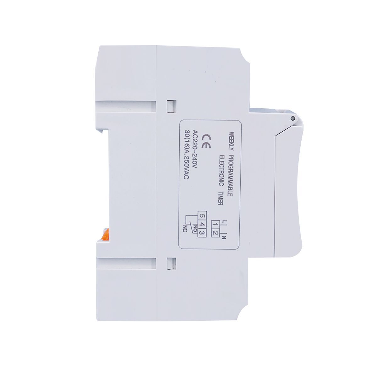 Digital Time Switch Relay 7 Days Programmable Din Rail Control Ac 220v-48v 16a