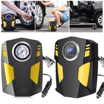 Car Air Pump Compressor 150 PSI Tire Inflator Electric Portable Auto 12V DC Volt