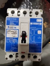 15 Amp Cutler Hammer Breaker  3 Pole 480 Volts 
