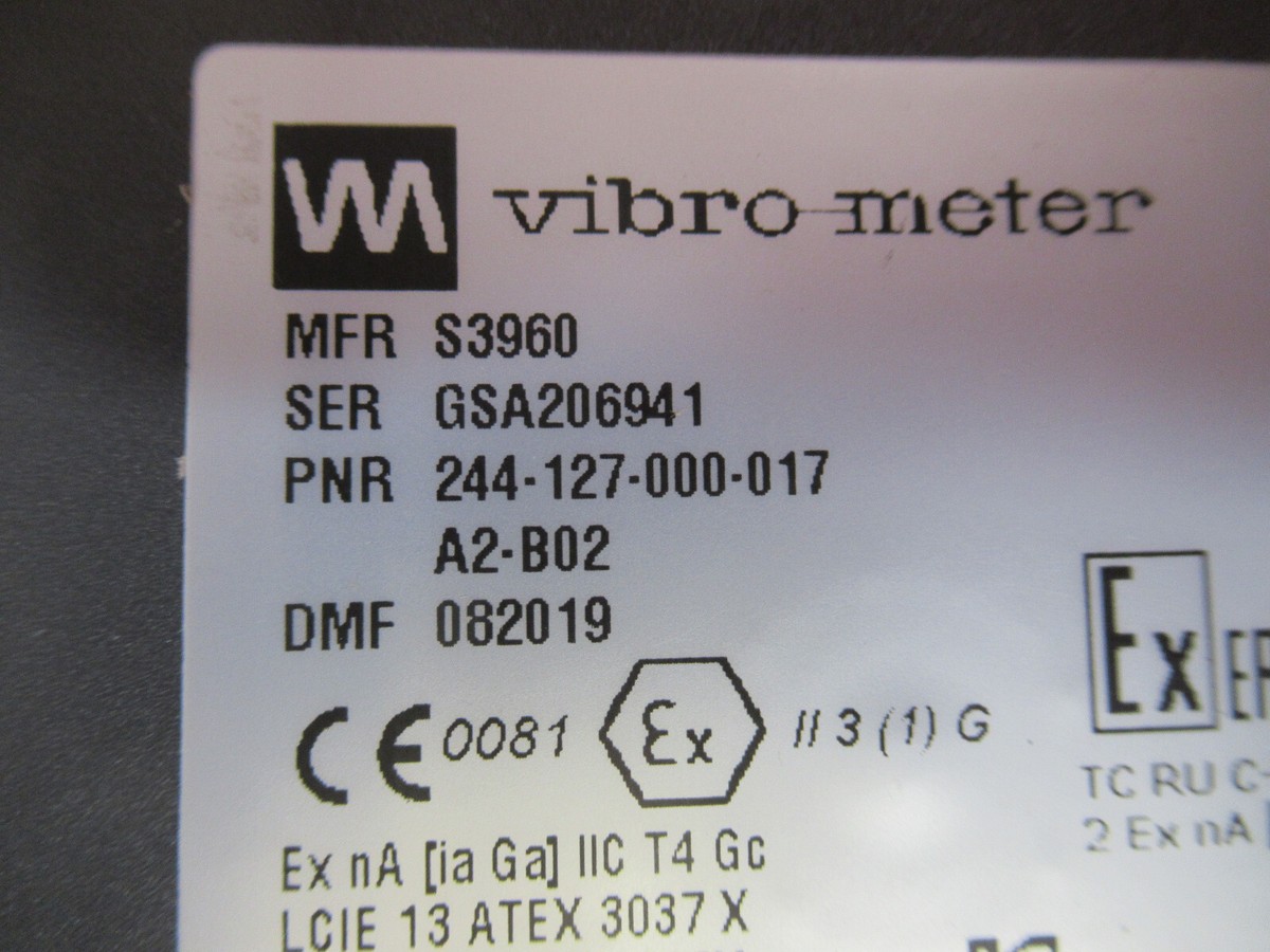コンガ2 MEGGITT VIBRO-METER GSI 127 244-127-000-017 A2-B02 MODULE