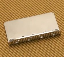 BASSPLATE-SQ Fender Squier Affinity Bass Bridge Plate Chrome Finish 