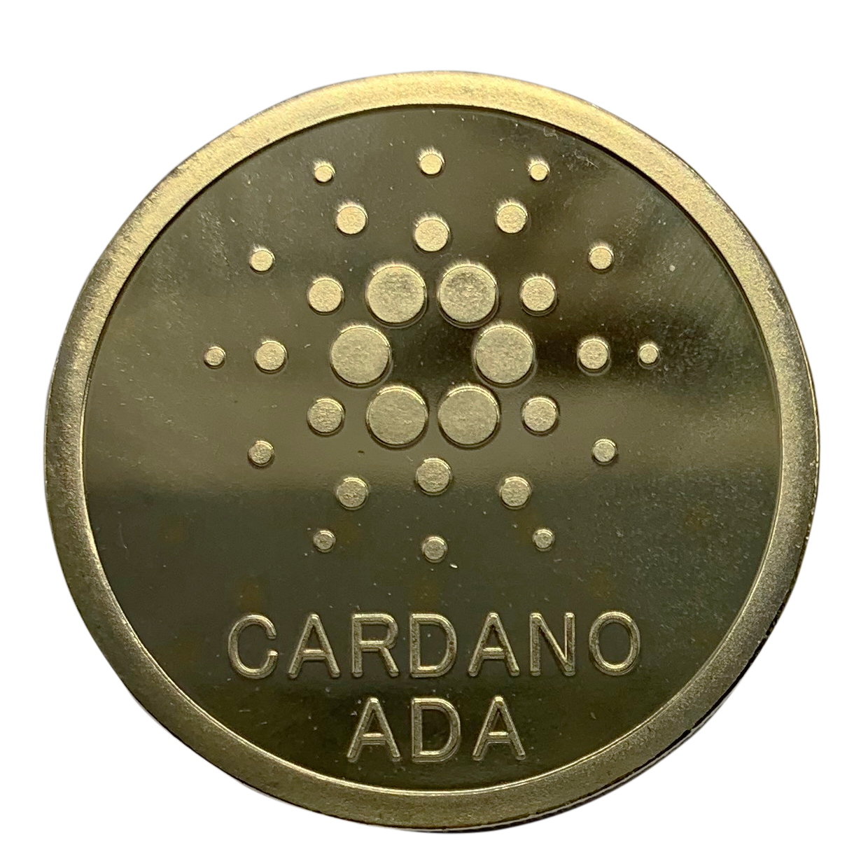 Cardano ADA Gold Plated Coin Miner Cryptocurrency ...