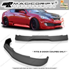 New Ak Cfx Front Bumper Lip Urethane Plastic For 10 11 12 Hyundai Genesis Coupe