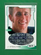 2002 Sage Hit Football JT O'Sullivan #H14 Autographs Emerald