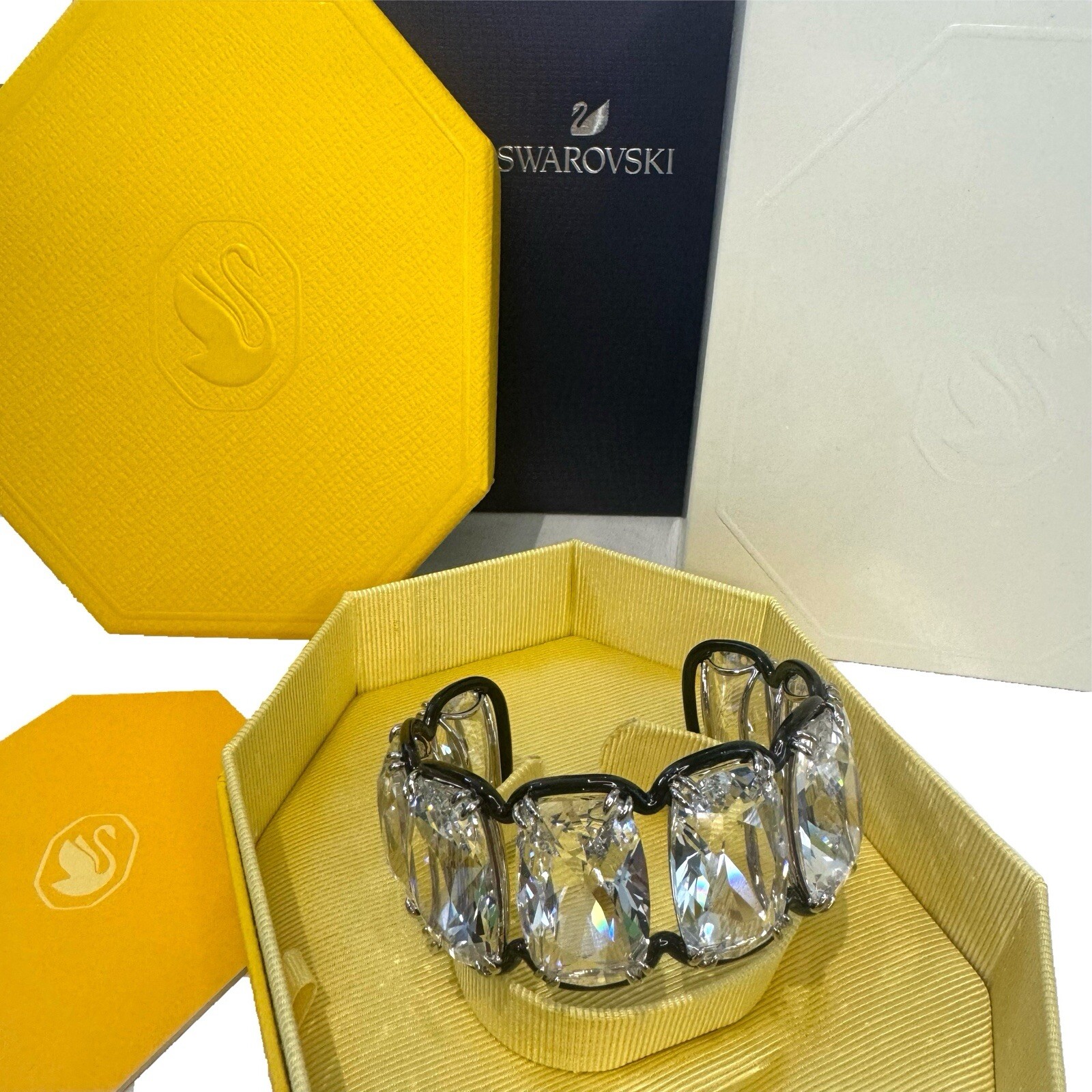 Swarovski Harmonia Crystal Cuff Medium Bracelet