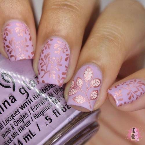 Whats Up Nails - Roses are Gold Stamping Polish (Rose Gold), Nail Polish - 第 10/12 張圖片