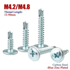 M4.2/M4.8 Phillips Truss Head Bolts Pan Head Self Drilling Screw Carbon Steel