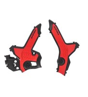 Acerbis X-Grip Rahmenprotektoren Schwarz Rot FüR Honda CRF 250L Japan 2021-24