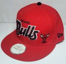 Chicago Bulls - Hardwood Classics - New Era 9Fifty - Snapback Hat - Red  Black