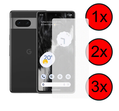 Schutzfolie Displayschutz 9H Glas google Pixel 7 6 Pro 6 5a 5G 5 5G