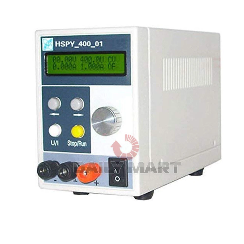 New In Box HSPY 400-01 Adjustable 400V/1A Programmable DC Power Supply 220V - Image 3 of 3