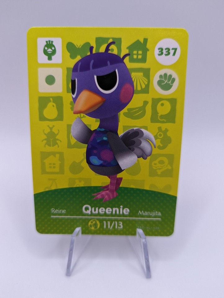 Carte Amiibo Animal Crossing 303 Astrid / Katrina Holo [EUR] Série 4 Near Mint