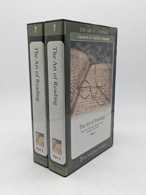 The Great Courses The Art Of Reading 12 Cassette Tapes 2 Guidebooks 2009 Spurgin