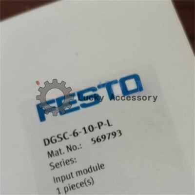 1-Piece FESTO DGSC-6-10-P-L 569793 Slide Cylinder New Product -