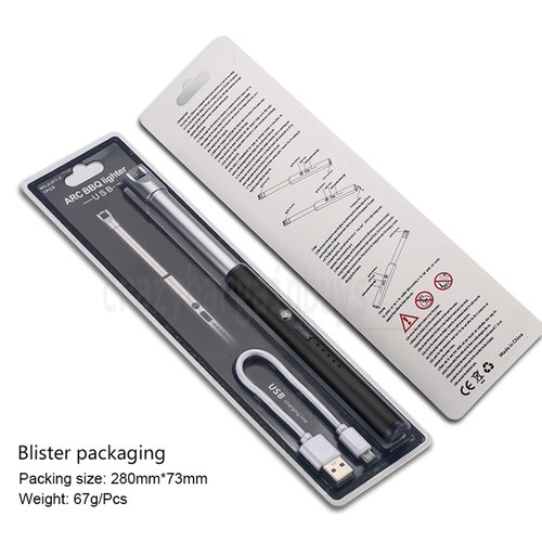 Electric Rechargeable Flameless USB Lighter Candle Windproof Kitchen BBQ Tool AU - Picture 9 of 12