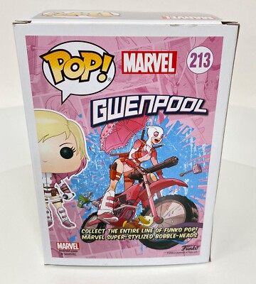 Funko Pop! Marvel UNMASKED GWENPOOL # 213 Vinyl Figure