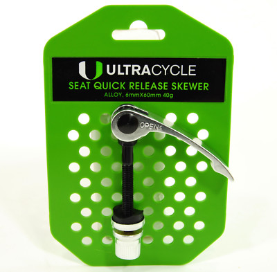 Kalloy Quick Release Seat Post Clamp/Binder/Skewer QR Alloy 6mmx60mm 40g