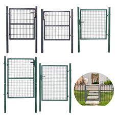 Gartentor Inkl. Schloss Doppelstabmatten Pforte wählbar 100-150cm EP