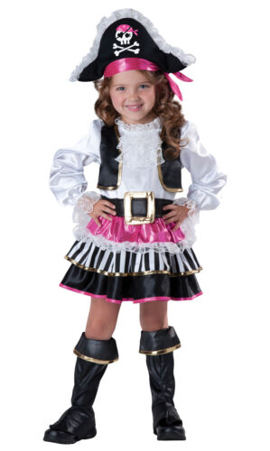 Disfraz de niña pirata para niño pequeño - Imagen 1 de 2