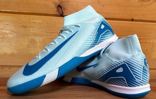 Nike Zoom Mercurial Superfly Academy 10 IC Indoor Soccer Shoes Size 13 BLUE - 第 4/5 張圖片