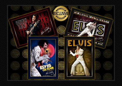 ELVIS PRESLEY - 68 Special - On Tour - Aloha -  Exclusive A4 PHOTO PRINTS