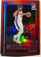 2023-24 Donruss Optic Joel Embiid RED PRIZM /99 Elite Dominators #8