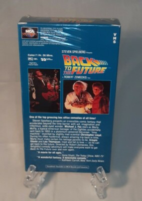 Back to the Future VHS Brand New Factory Sealed W/MCA
