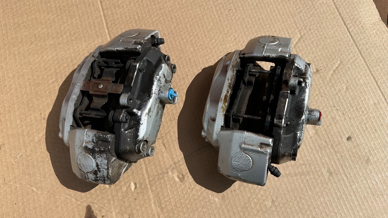 04-17 Maserati Quattroporte Front Left & Right Brake Caliper Brembo 20723303.04