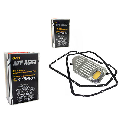 5 Liter Automatik Getriebe Öl mit Getriebeölfilter für Audi A4 Skoda Superb VW