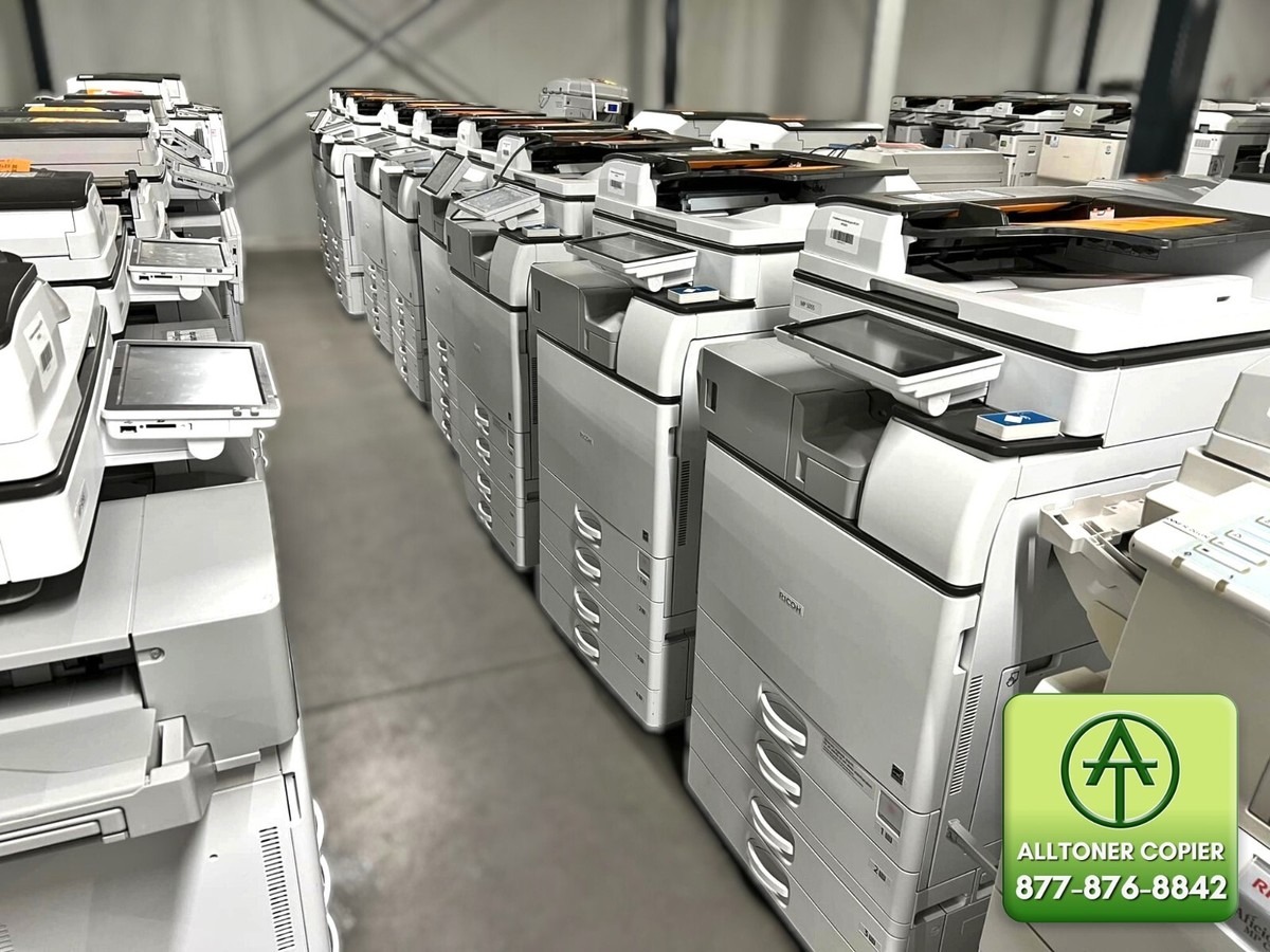 Ricoh Aficio MP 3555 MP3555 B/W A3 MFP Printer Scanner Copier 35