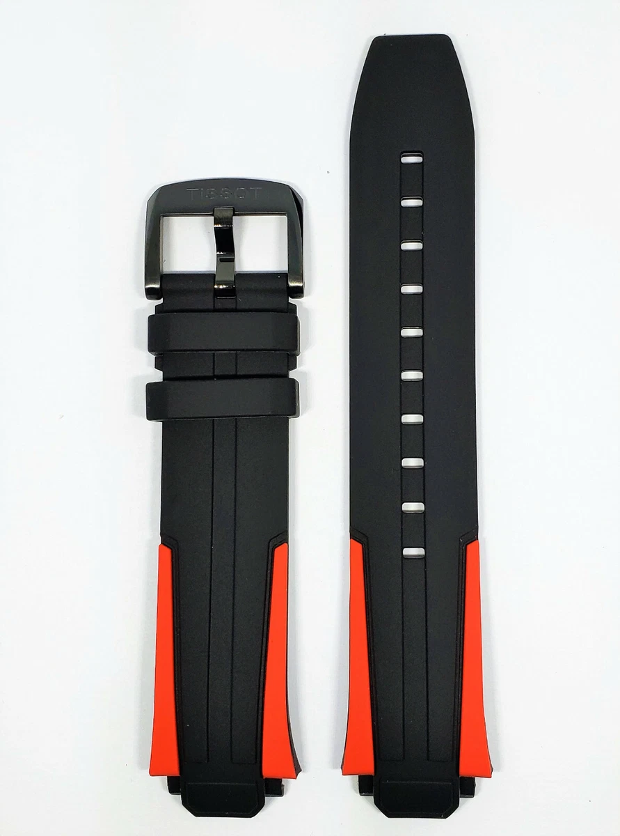 tissot t race red strap