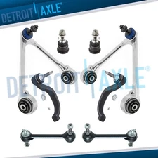 Front Upper Control Arms Sway Bars Tie Rods Kit for Ford Thunderbird Lincoln LS