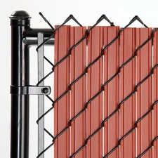 Privacy Slats For Chain Link Fence Double Wall SoliTube® Bottom Lock