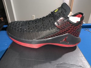 jordan high tops red and black