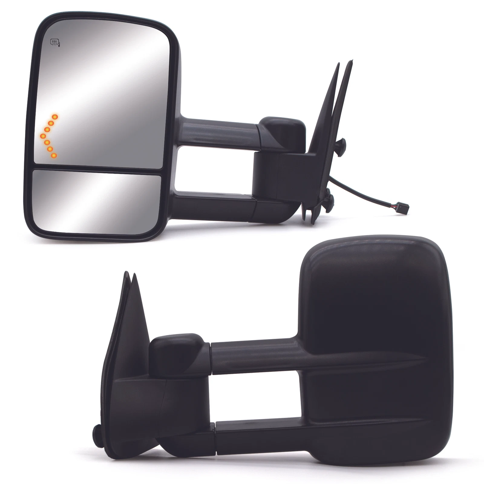 Pair Power Heated Tow Mirrors Fits 1999-2002 Chevy Silverado Sierra 1500 2500 HD
Opens in a new wind