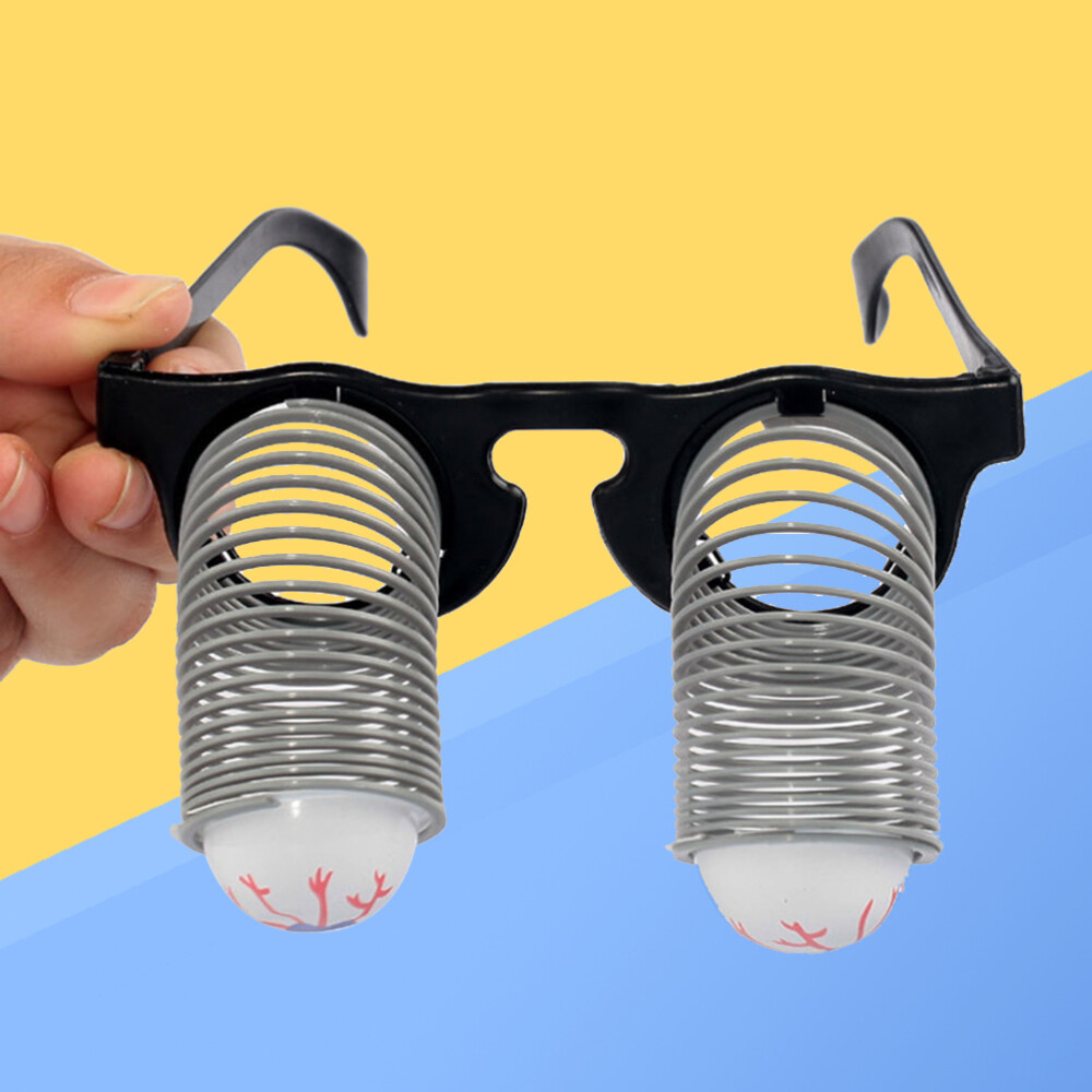 Eyeballs Spring Glasses Goofy Funny Dropping Eyeball Glasses Fools Day