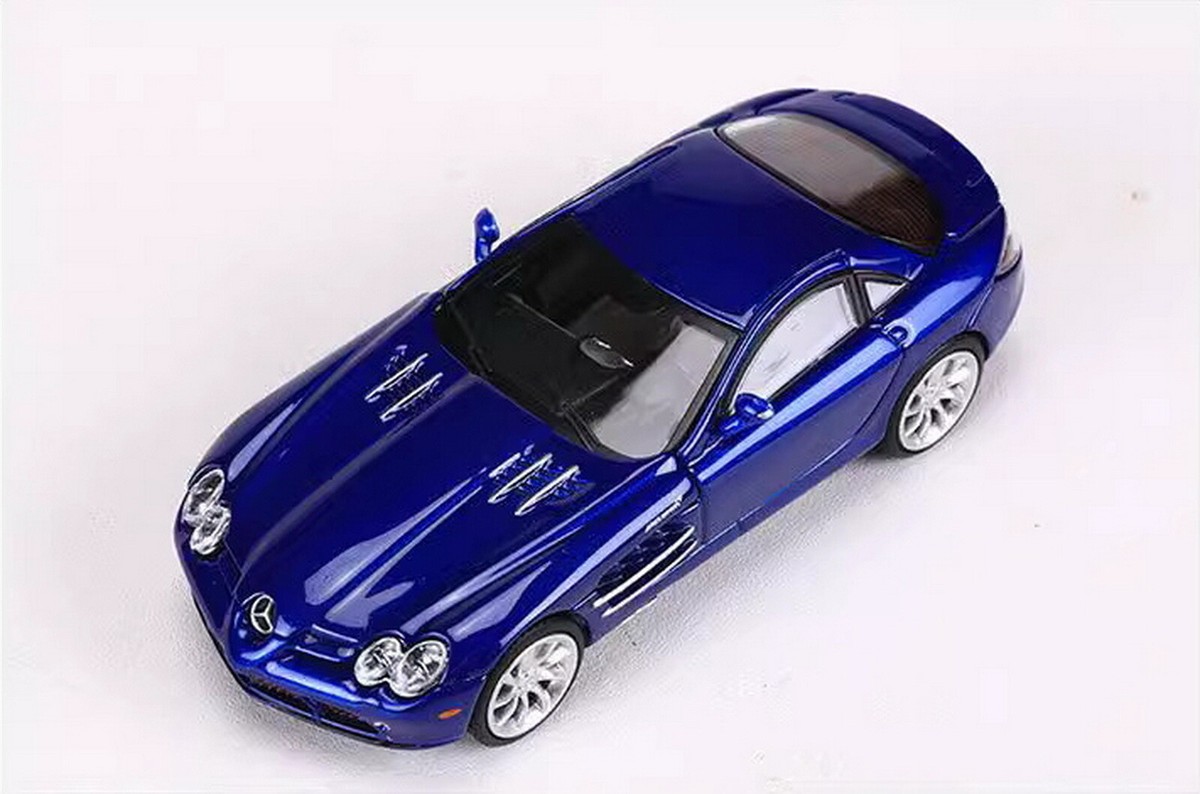 1/64 マイスト レッカー車 Mercedes SLR McLaren 1:64 STREET WARRIOR Mercedes SLR McLaren White Diecast Model