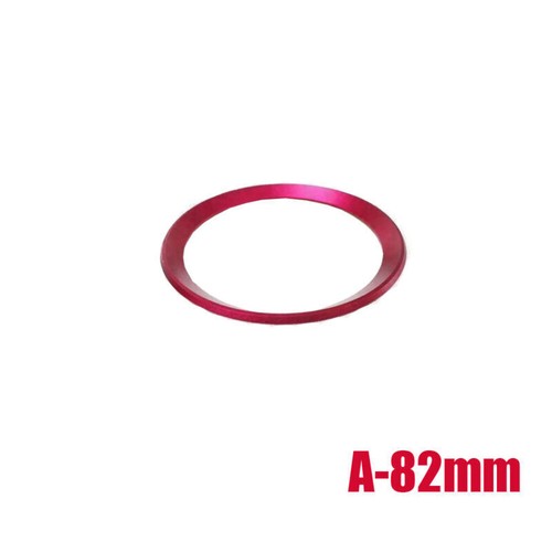1x Car Front Rear Hood Logo Surrounding Ring Aluminum For BMW 82mm/74mm Emblem - Picture 23 of 24