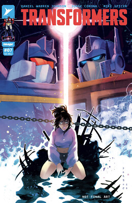 Transformers #7 (2024) Karen Darboe 1:10 Variant Connecting Cover A