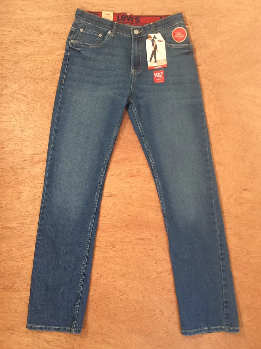 Levis 511 Jeans Mens 28x30 Slim Straight MEDIUM WASH STRETCH Pants