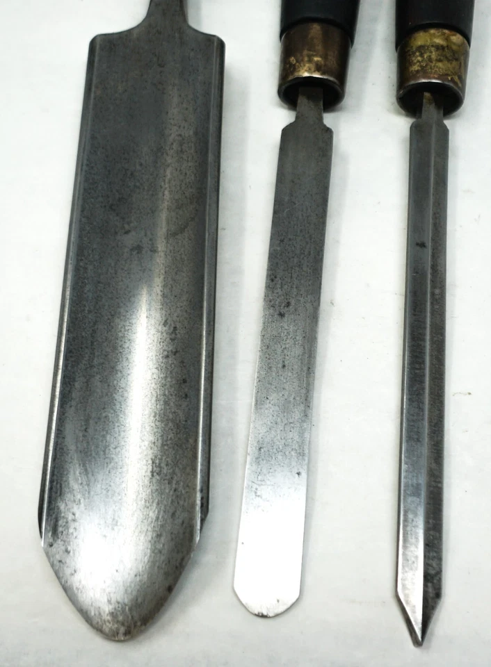 Набор [3] винтажных деревообрабатывающих долот Greenlee - Изображение 4 из 4